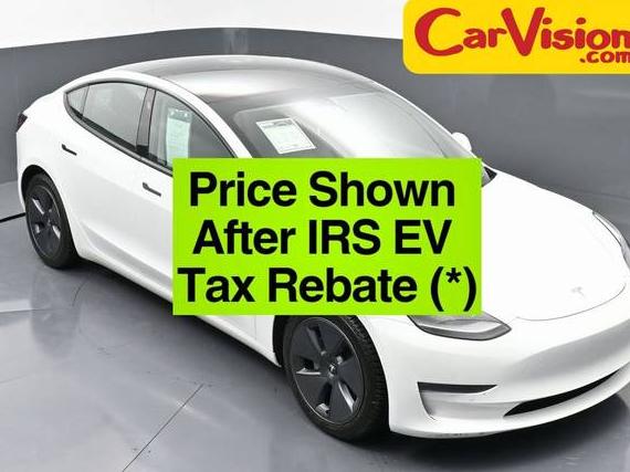 TESLA MODEL 3 2022 5YJ3E1EB4NF325127 image